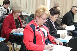  Перше засідання президії ЦК Профспілки у 2014 році