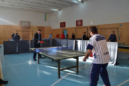Змагання з настільного тенісу серед працівників закладів  освіти м. Вінниці