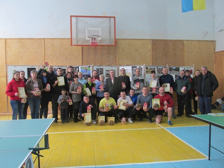 Змагання з настільного тенісу серед працівників   закладів м. Вінниці