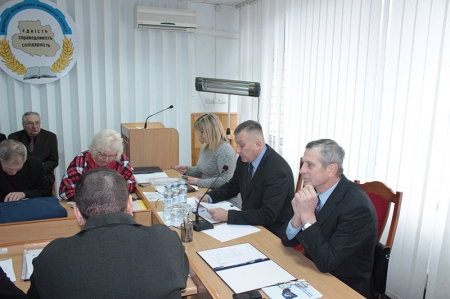 Розширене засідання президії Вінницької обласної організації Профспілки працівників освіти і науки.