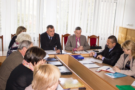 Квітневе засідання президії обласної організації Профспілки