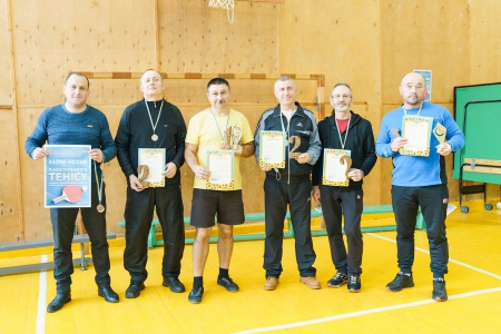 Турнір з настільного тенісу серед працівників закладів освіти м. Вінниці