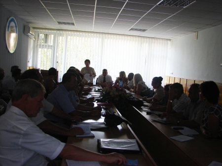 Засідання президії обкому Профспілки